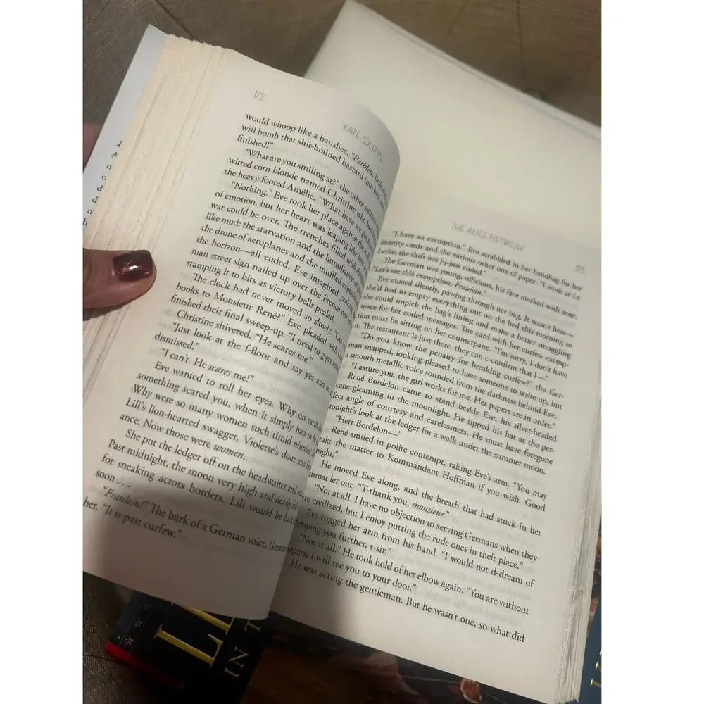 Book Paperback:  The Alice Network, Reece's Book Club, Novel